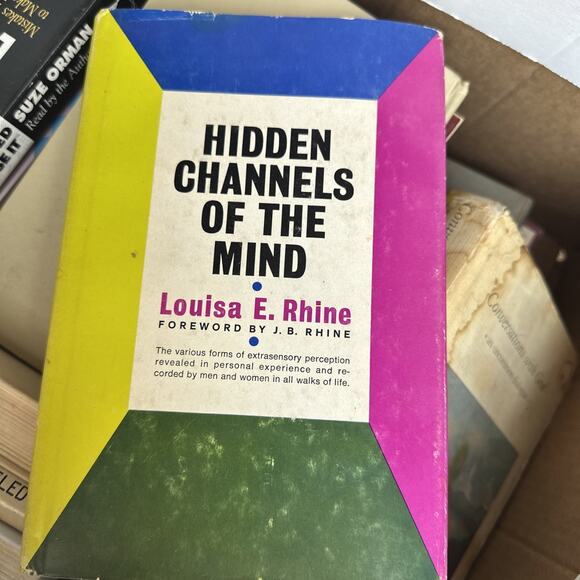 Hidden Channels of the Mind (1961 HC) Louisa E. Rhine - Picture 1 of 5
